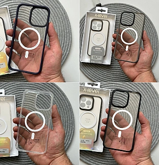 قاب X-Level Ice Crystal پشت تلق دور نرم ایکس لول آیفون Iphone